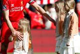 thumbnail: Football - Liverpool v Crystal Palace - Barclays Premier League - Anfield - 16/5/15
Liverpool's Steven Gerrard with family before his final game at Anfield
Reuters / Phil Noble
