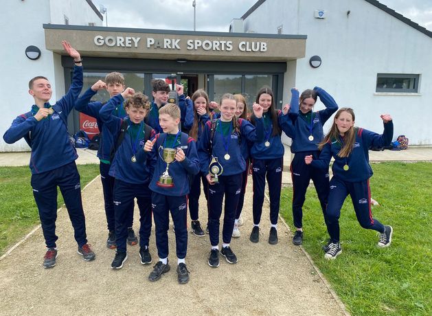 Gorey Community School are cricket champions