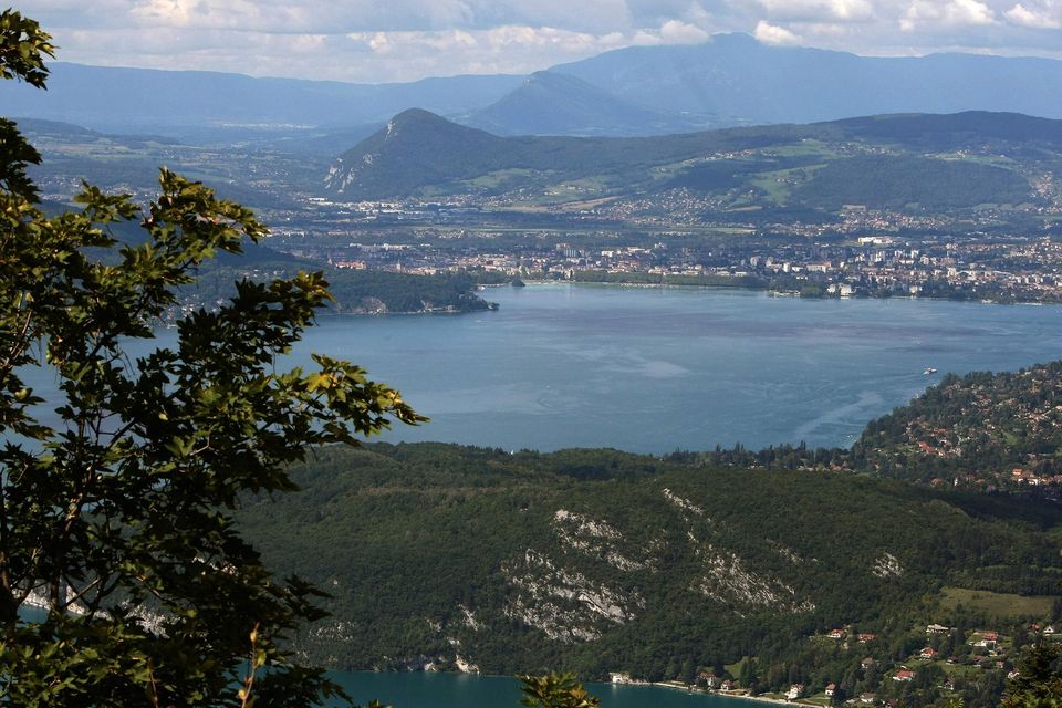 File photo of the lake of Annecy, French Alps. (AP Photo/Lionel Cironneau, File)
