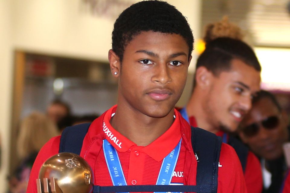 Rhian Brewster landed awkwardly in Liverpool Under-23 action on Friday night