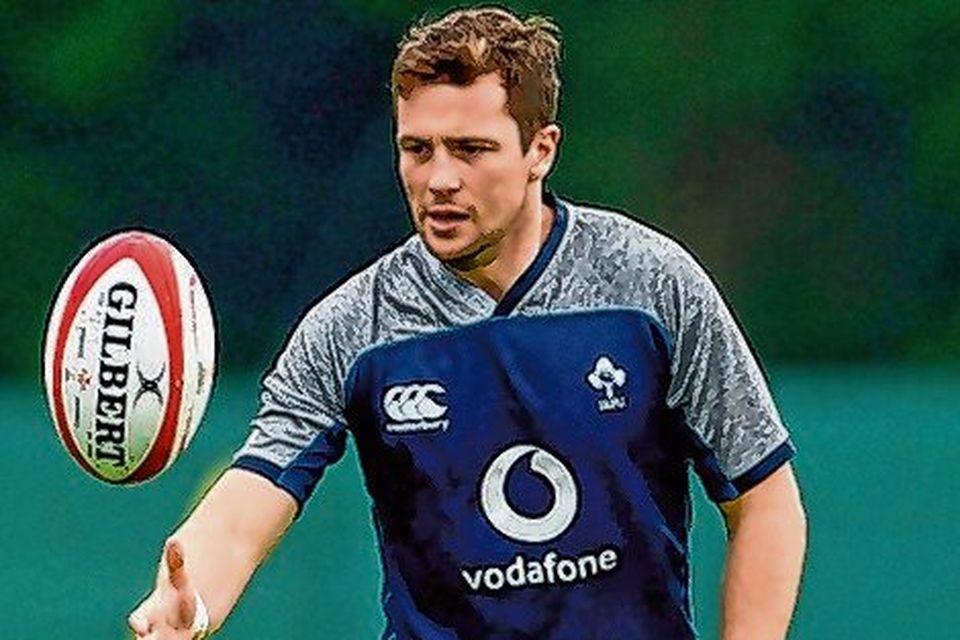 Ireland's Jack Carty. Photo: Ramsey Cardy/Sportsfile