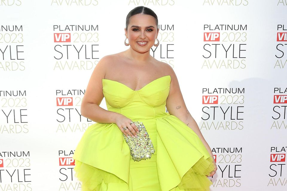 Aideen Kate Murphy at the Platinum VIP Style Awards 2023 at the The Dublin Royal Convention Centre. Photo: Brian McEvoy