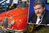 thumbnail: James Reilly (inset) is auctioning off a collection of vehicles
