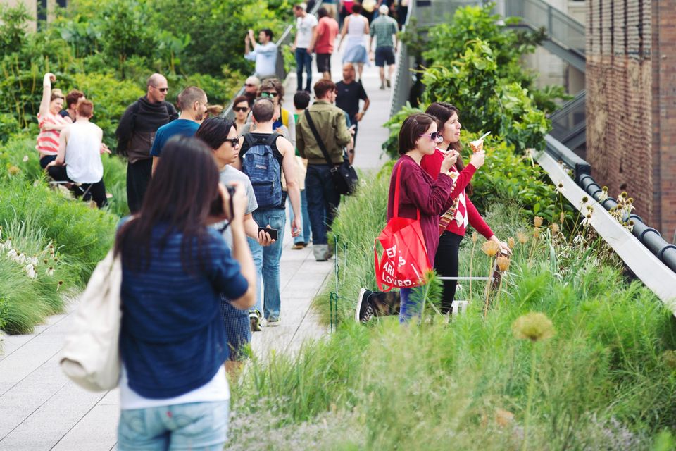 Walk off the excess on the New York Highline