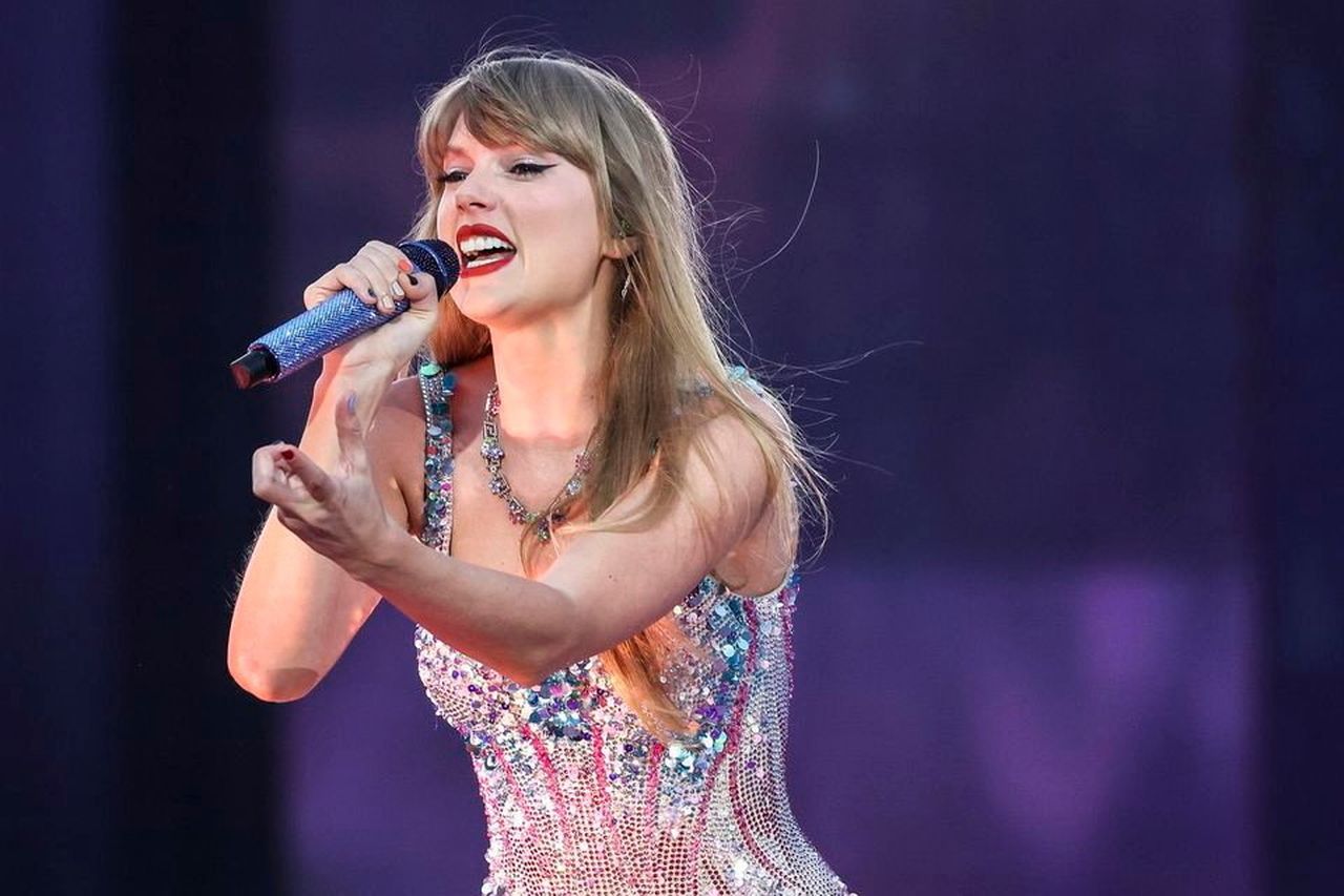 Taylor Swift en concert à Paris en 2024