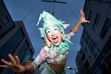 thumbnail: Elves come out of the sky in Limerick for the turning on of Limerick Christmas Lights on Bedford Row in the city.
Pic Sean Curtin Photo.