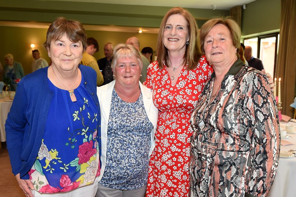 Patricia Heeney, Ann Heeney, Ann McQuaile and Annmarie Smart at the Heeney family reunion in The Glenside Hotel. Photo: Colin Bell Photography