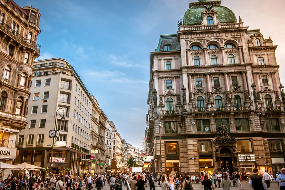 Streets of Vienna, Austria