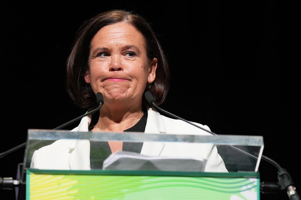 Sinn Féin leader Mary Lou McDonald (PA)