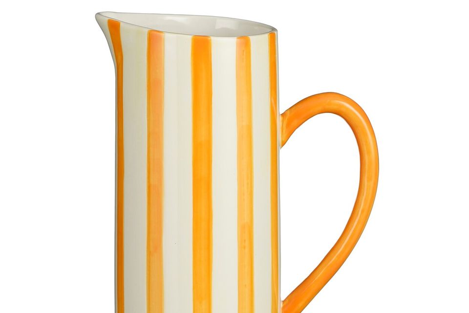 Striped jug, €14.99, Woodie's; woodies.ie