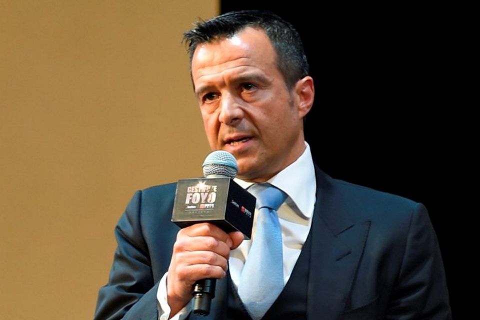 Portuguese football agent Jorge Mendes. GETTY