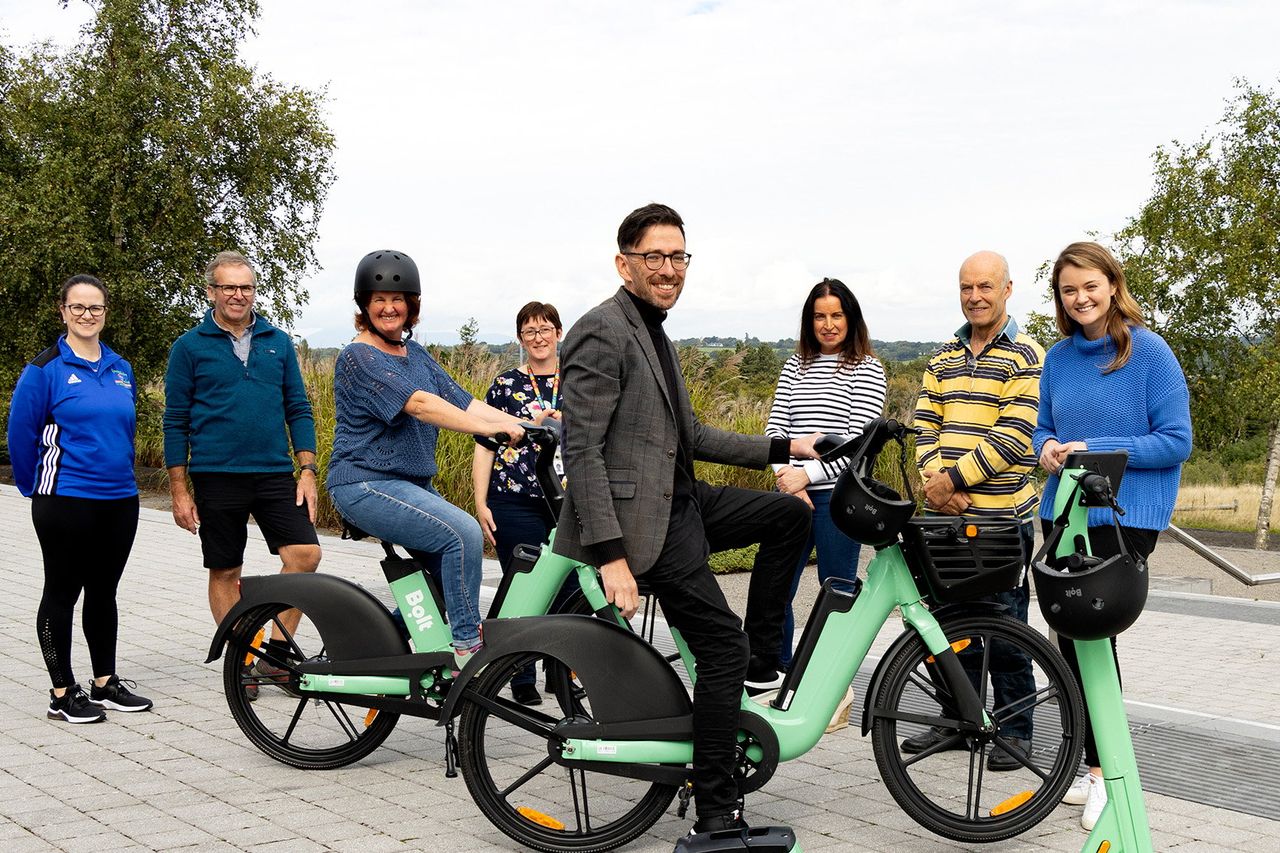 Wexford Credit Union presents electric bike to mark international