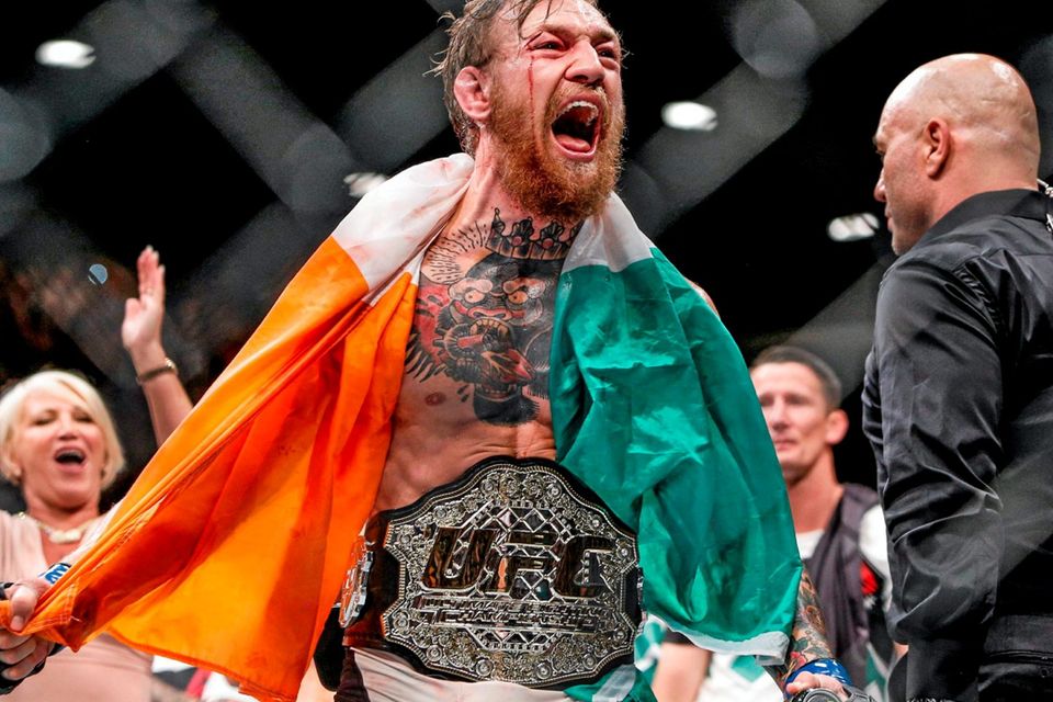 Conor McGregor UFC featherweight champion