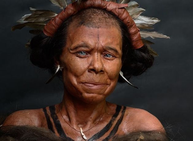 Stone Age Belgian woman had blue eyes and dark complexion, says study