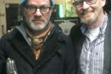 thumbnail: REM's Michael Stipe with Barber Peter Meade