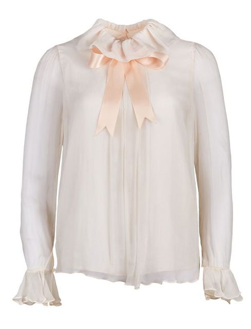 Diana's pink crepe blouse is expected to fetch up to €91,000. Photo: Julien's Auctions