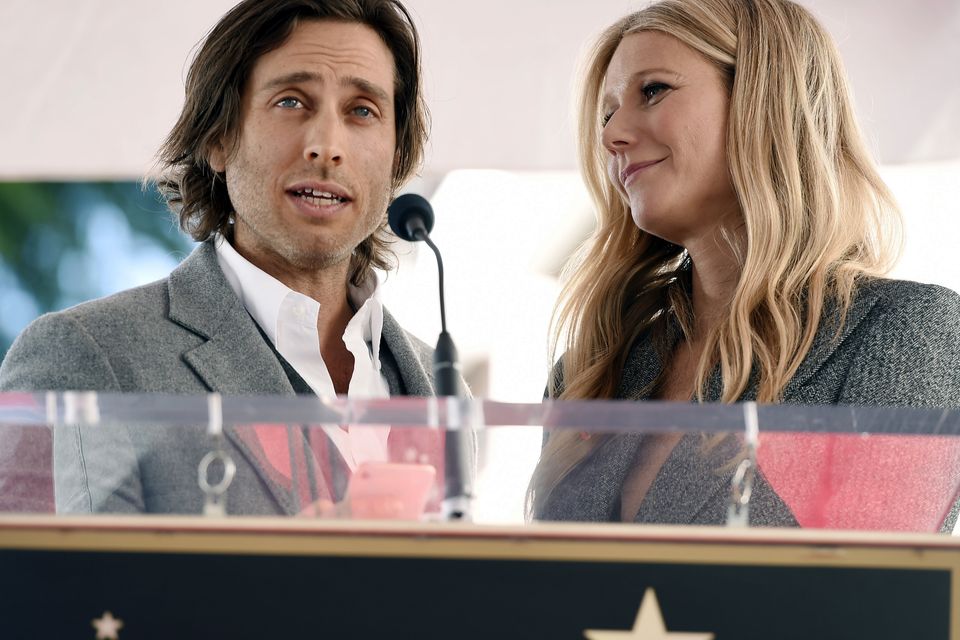Gwyneth Paltrow supports husband Brad Falchuk at 'The Brothers Sun'  premiere - Good Morning America
