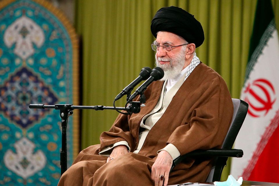 Iranian supreme leader Ayatollah Ali Khamenei (Office of the Iranian Supreme Leader via AP)