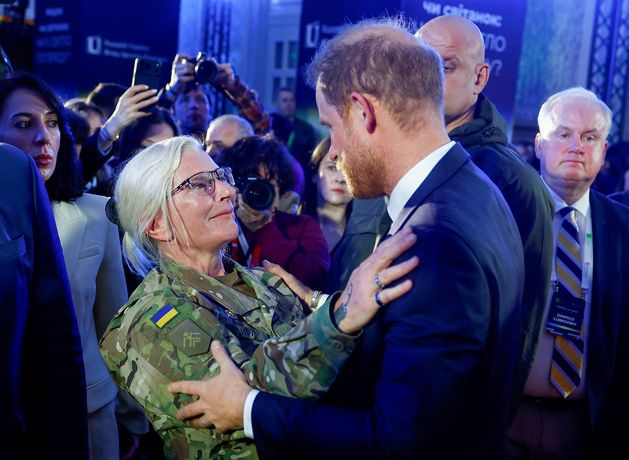 Prince Harry says he will ‘always be part of the royal family’ as he visits Ukraine