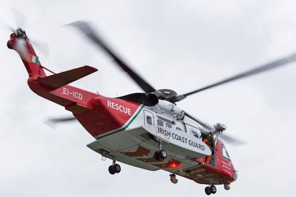 The Shannon rescue coastguard helicopter, Rescue 115, was tasked with attempting to airlift a crewman who had fallen ill aboard a Spanish vessel off the coast of Kerry in the early hours of Monday morning.