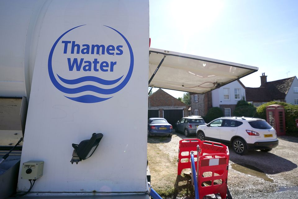 Thames Water is progressing talks with senior creditors for an alternative to stabilise its finances. Photo: PA