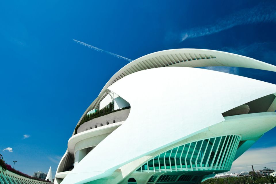 Valencia's futuristic Opera House.