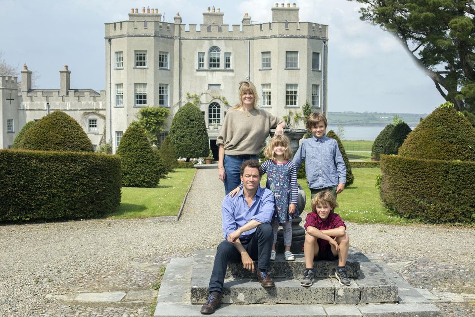Catherine and Dominic in 2019 with their children Cristabel, 5, Francis, 9 and Senan, 10. Picture by Tony Gavin