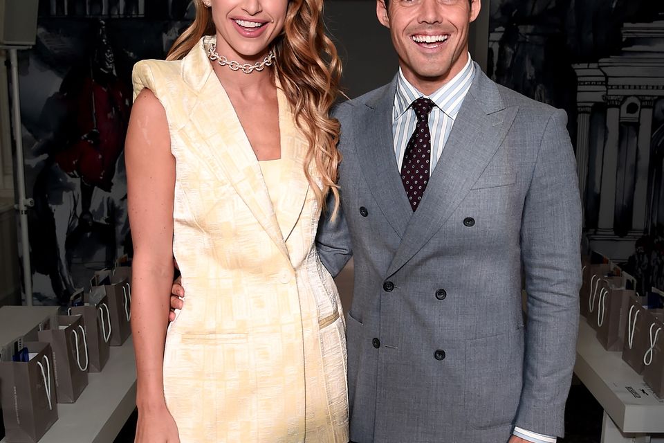 Podcaster Vogue Williams and her husband Spencer Matthews. Photo: Getty