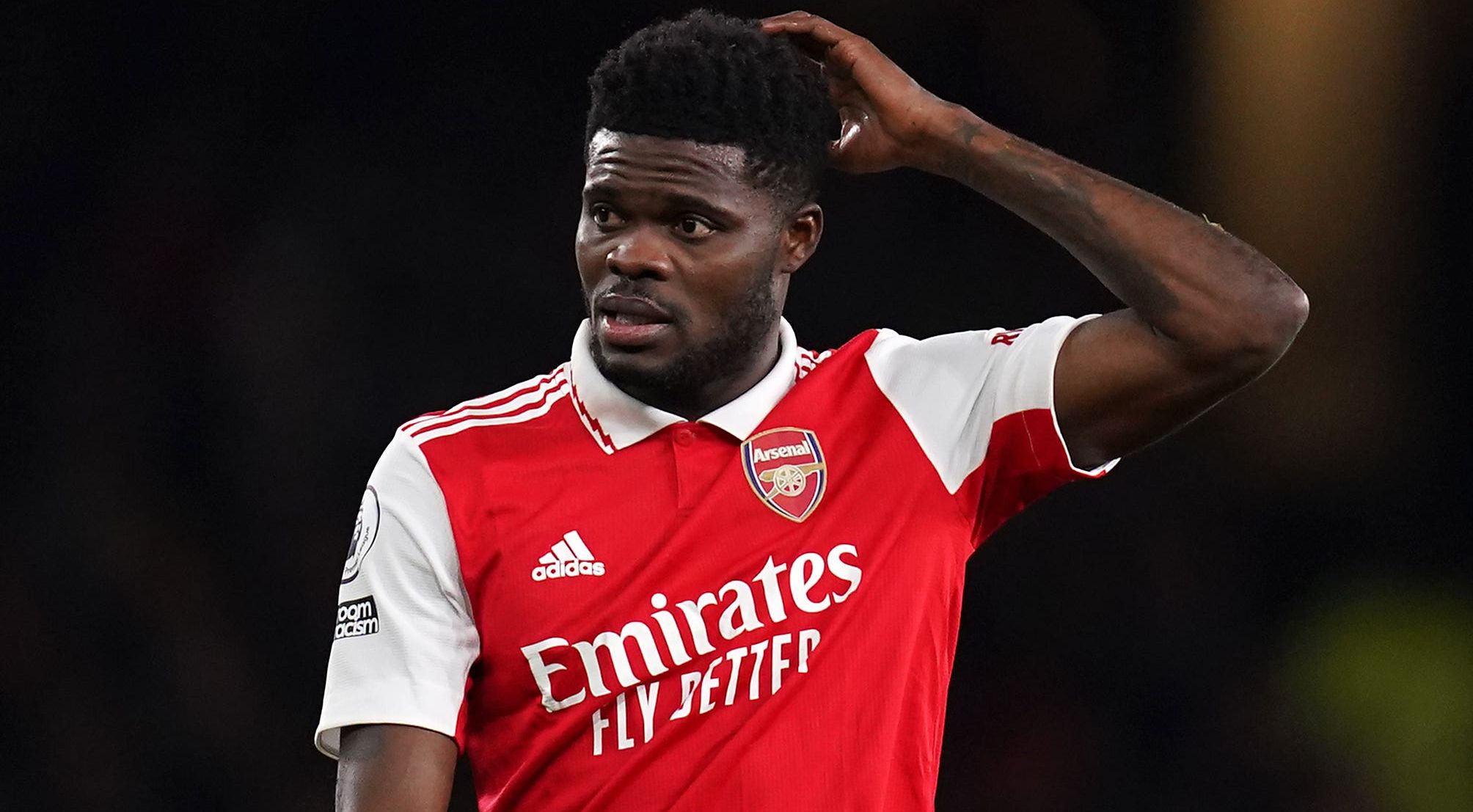 Thomas Partey gets new Arsenal shirt number