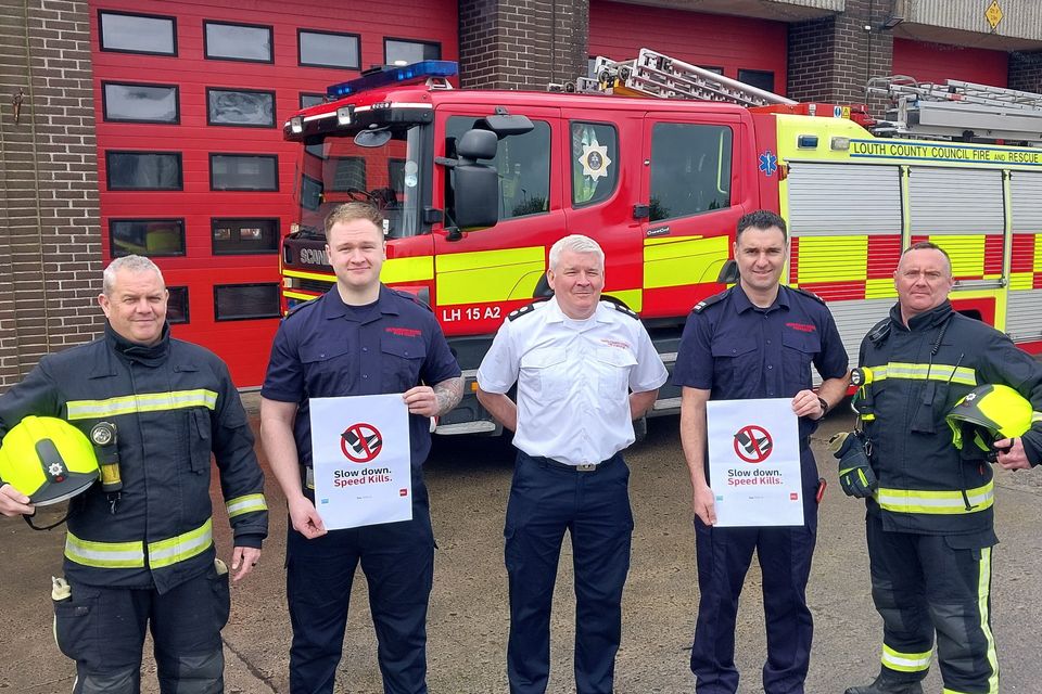 An appeal for motorists to slow down this Bank Holiday weekend has been made by Louth County Council Fire and Rescue Service and Road Safety Officers