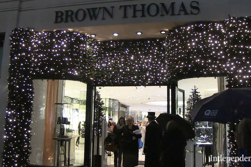 Dublin,Co Dublin,Ireland;Inside The Brown Thomas Store On Grafton