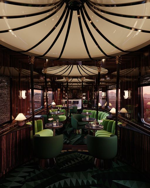 Maxime d’Angeac’s reimagination of the Orient Express train, to launch in 2025