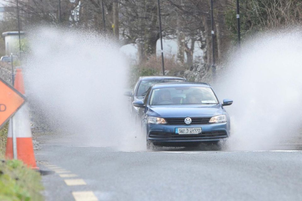 Met Éireann has warned of heavy showers and thunderstorms. Photo: Paul Mealey