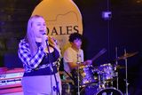 thumbnail: Singer Carmen Martin with drummer Killian Breen members of Dundalk band 'Violet Lamps' in Toale's Music Venue. Photo: Ken Finegan/www.newspics.ie