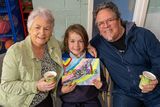 thumbnail: Grandparents Day At St Cronan's BNS Bray. Tommy Hicks with grandparents Maureen and Desi O'Toole