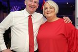 thumbnail: Jim Donovan and Norma Taylor ready to go on stage at Strictly Come Dancing Castlemagner