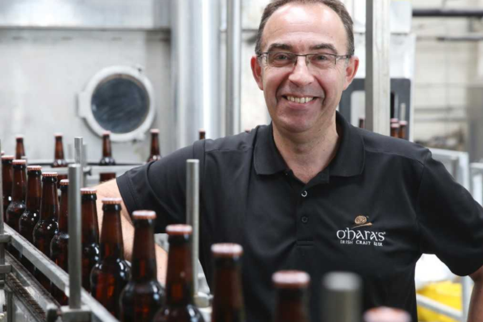 Seamus O’Hara founded Carlow Brewing Company in 1996.