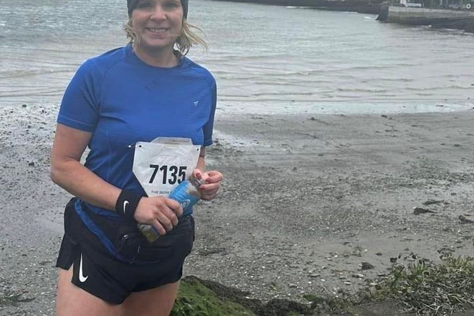 Helen Coleman, who did the Wicklow Goal Half Marathon on Sunday and raised over €4,600 to date in aid of Irish Motor Neurone Disease Association in memory of her dear friend Patrick Whackers Byrne. Helen broke the 2 hour mark also, a personal goal.
