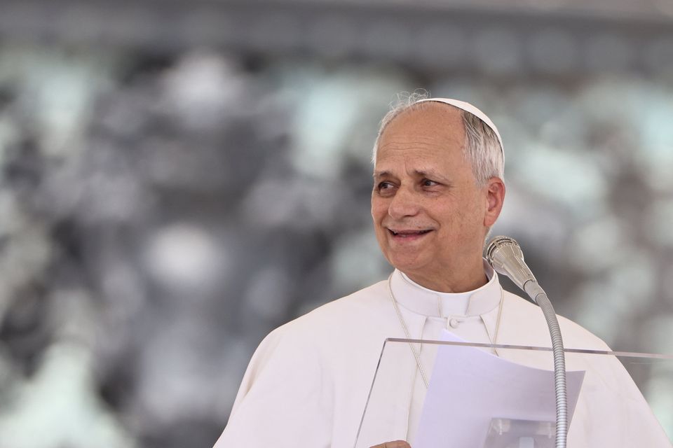 Pope Leo XIV in contemplation on ethics