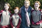 thumbnail: Kit Kennedy with granddaughters Dani, Kate and Anne during the 'Grandparents Day' in Ballyroebuck NS. Photo: Jim Campbell