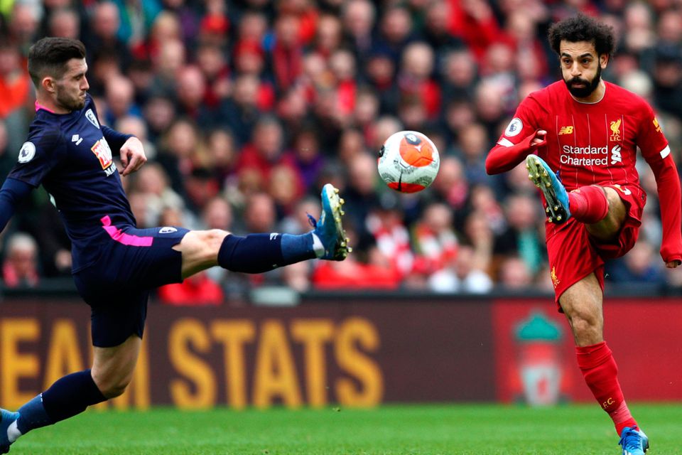 CLASS APART: Mohamed Salah has been a standout performer for Liverpool