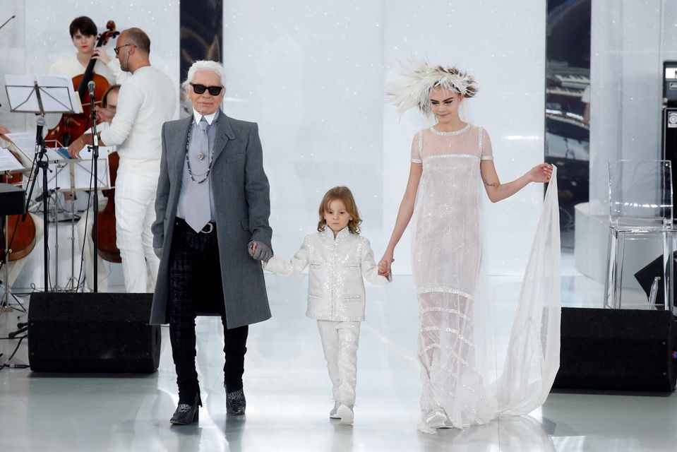 Lagerfeld takes a feminine direction with latest Chanel collection