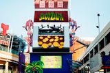 thumbnail: The zipline at Freemont street in downtown Las Vegas, Nevada, United States, North America