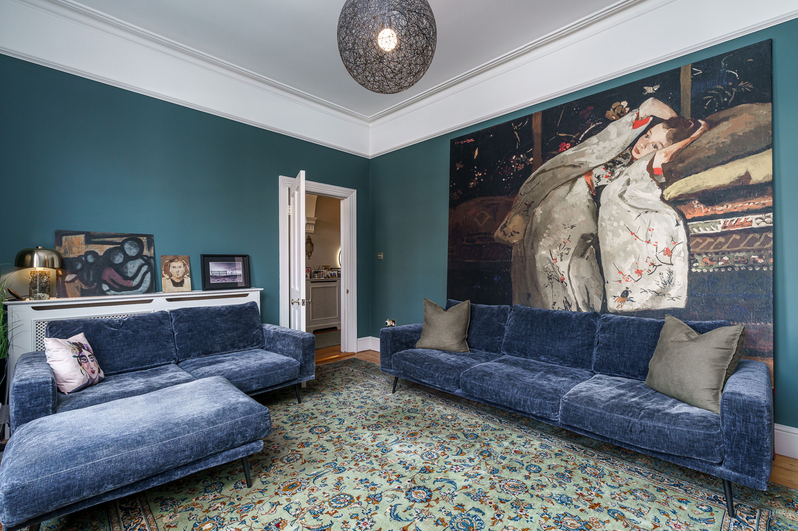 Injecting Colour: A Masterpiece of Home Decor with Outsized Reproductions of Dutch Paintings at €1.05m Donnybrook Home