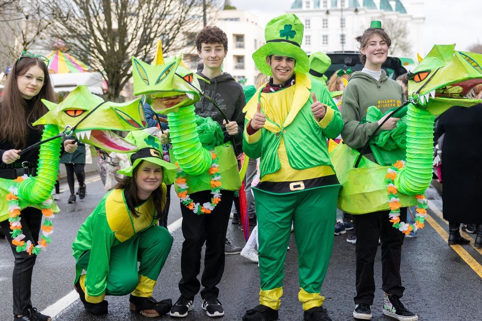 parade in killarney st patricks day 2025