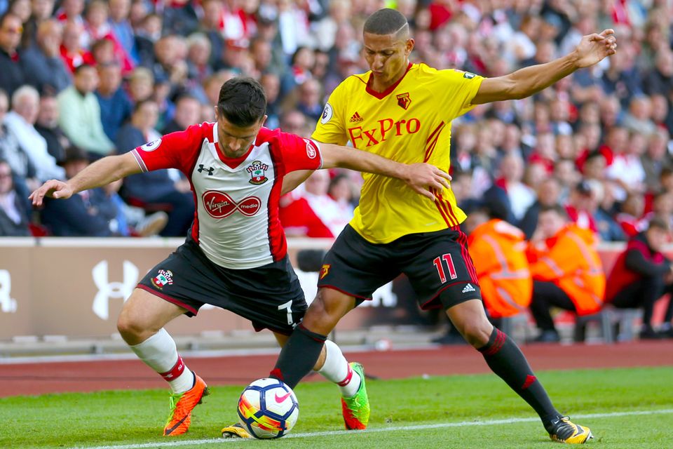 Richarlison, right, was a constant threat