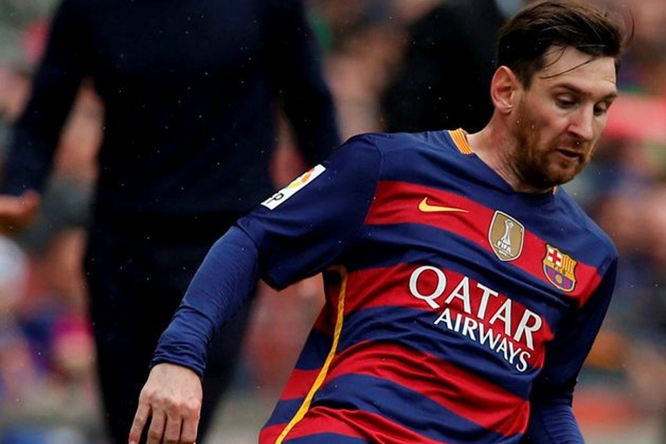 Barcelona's Lionel Messi in action. Photo: Albert Gea/Reuters