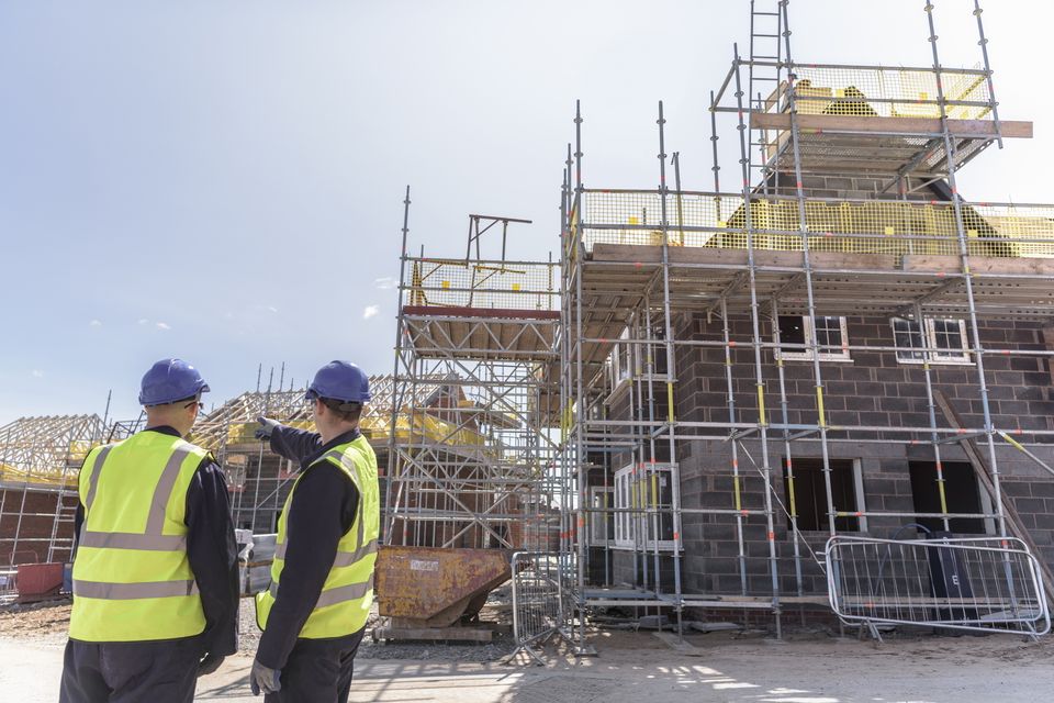 The Government wants to increase the number of homes built every year, but just 1pc of developers can produce more than 300 houses a year in Ireland. Stock photo: Getty