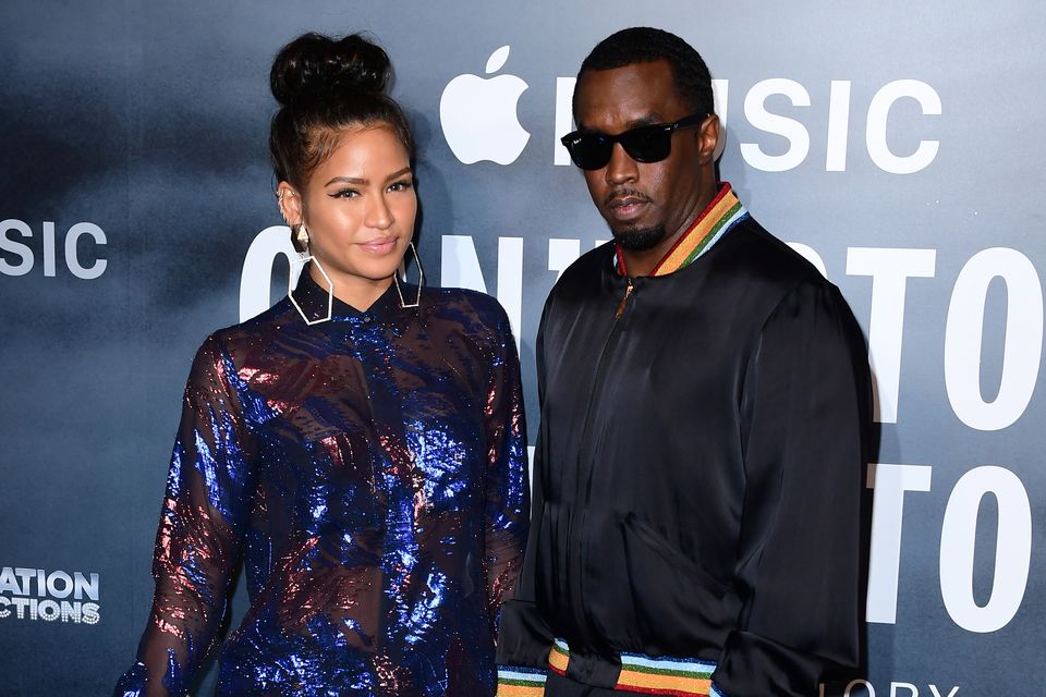 Sean 'Diddy' Combs and Cassie Ventura (Ian West/PA)