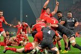 thumbnail: Dave Kilcoyne goes over to score Munster's first try of the game. Pictuer credit: Matt Browne / SPORTSFILE